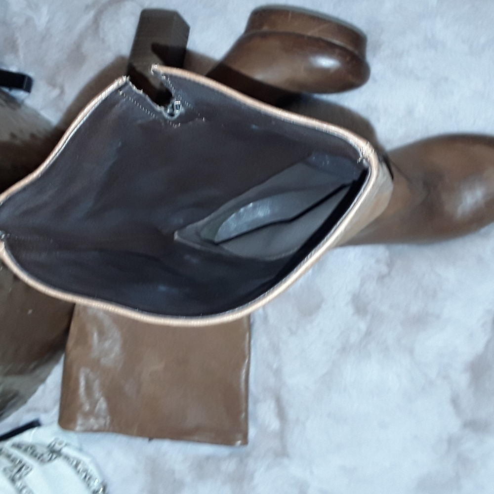 Vic Matie Italian leather platform boots - Picture 5 of 7